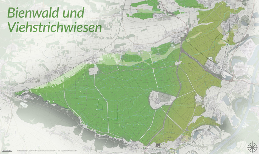 Landkarte Bienwald Highres